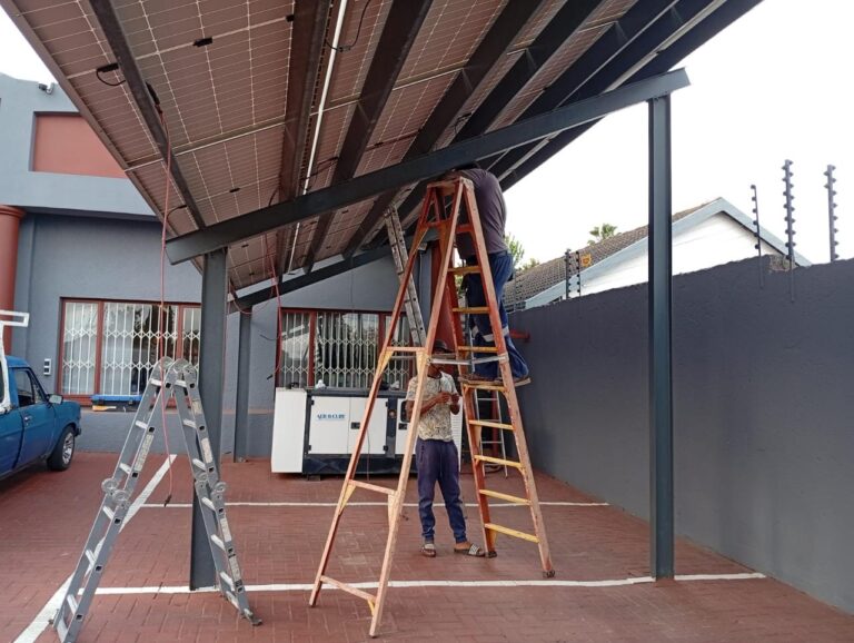 Solar installation structure